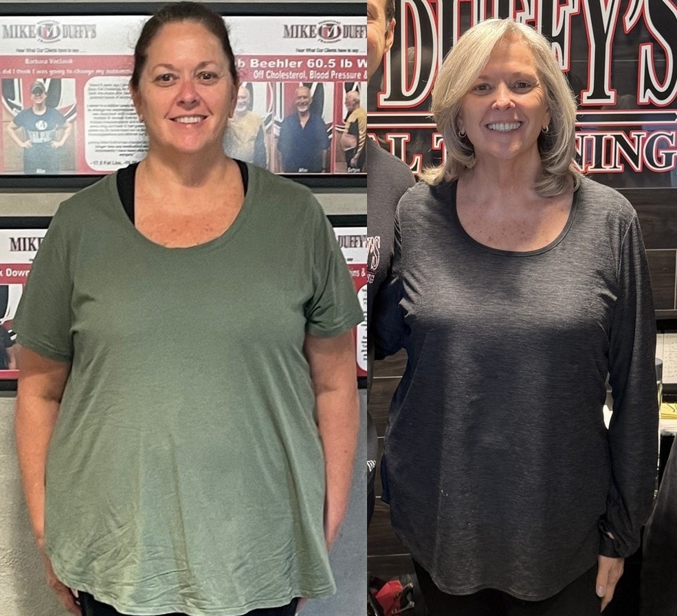 Karen McMahon — Lost 60 lbs, Gained 5 lbs of Muscle
